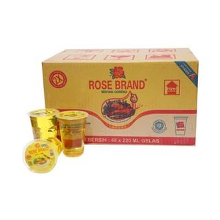 Minyak Goreng Rosebrand Cup 220 ml (Karton)