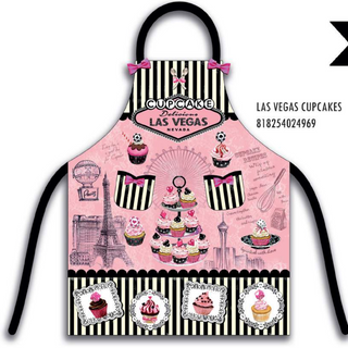 LV APRON CUPCAKES VSN #4969