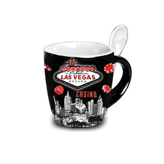 LV MINI MUG SPOON M08 CASINO (BLK) VSN #6048