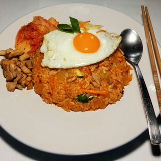 Kimchi Fried Rice - Pork Belly