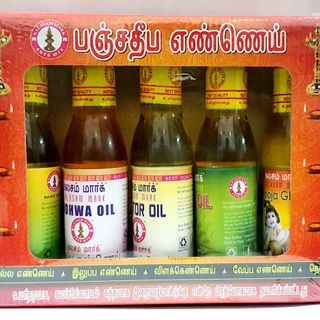 Kalasam Mark Pancha Theepa Oil (1 Box x 5 Bottles)