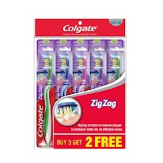 Colgate ToothBrush Zig Zag Buy 3 Free 2