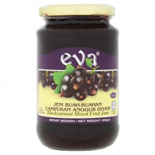 Eva Mixed Fruit Jam Blackcurrant Jem Buah Buahan Campuran