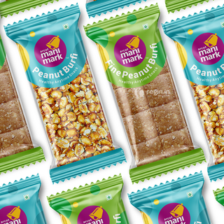 Peanut BURFI 160gm - (Manimark)