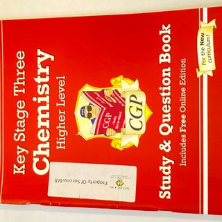 KS3 Chemistry Higher Level Study & Question Book