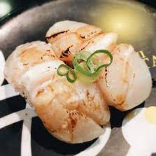 Aburi Scallop Sushi