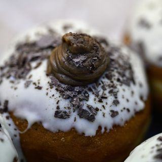 Chocolate Cupcakes w/ White Icing