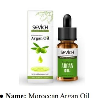 Sevich Professional Care Argan Oil from Morocco