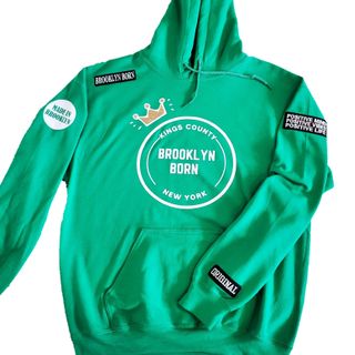 Brooklyn Born Hoodie (Green)