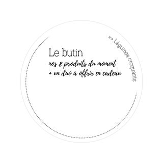 Réserve - Le butin