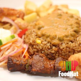 Pilau Fried Rice With Sautéed Beef 