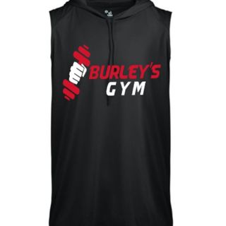 Performance Hooded Sleeveless Shirt - Black