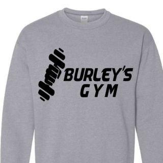 #BECOMEBURLEY - Grey Crewneck Sweatshirt 