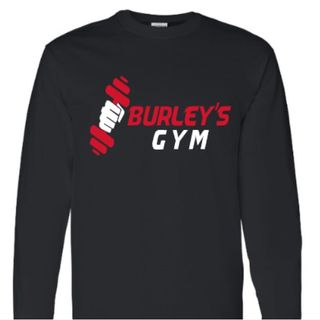 #BECOMEBURLEY - Black Long Sleeve Shirt 