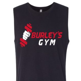 Men's Cutoff Tank - Black