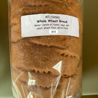 Whole wheat yeast bread