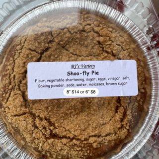 Shoofly pie pie 8" 