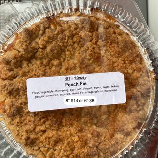 Apple crumb pie 8" 