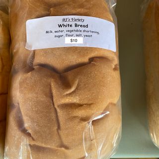 White yeast bread 