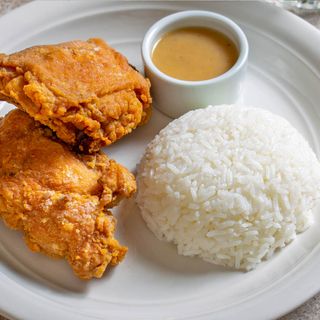 Fried Chicken with Rice