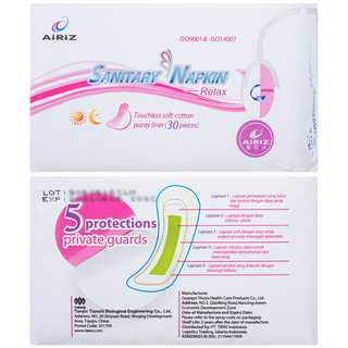 Airiz Sanitary Napkin Panty Liner Relax @30 pc