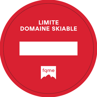 Limite domaine skiable 