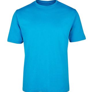 Sky Blue Round Neck T-Shirts