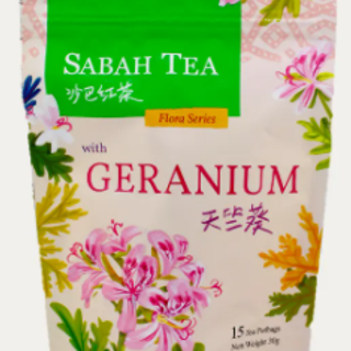 SABAH TEA Flora Tea Series (Geranium) 沙巴雨林花草系列茶包(天竺葵) (15P*2G ) 