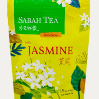 SABAH TEA Flora Tea Series (Jasmine) 沙巴雨林花草系列茶包(茉莉花) (15P*2G ) 