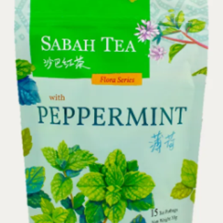 SABAH TEA Flora Tea Series (Peppermint) 沙巴雨林花草系列茶包(薄荷) (15P*2G ) 