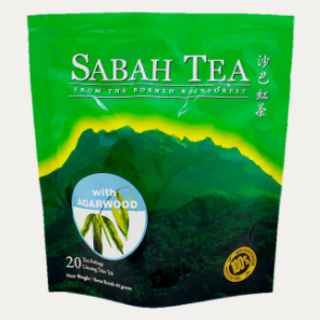 SABAH TEA Borneo Exotic Pot Bag (Agarwood)  婆羅洲異國風味茶包(沉香木) (20'S* 2G)