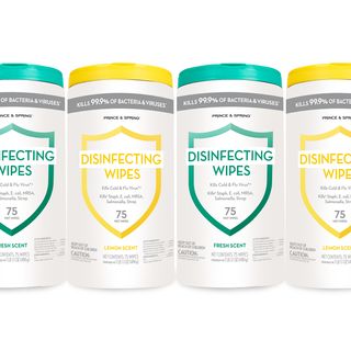 Prince & Spring Disinfecting Wipes 4 x 75 Ct.