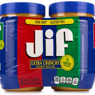 Jif Peanut Butter 2 x 40 oz. - Extra Crunchy