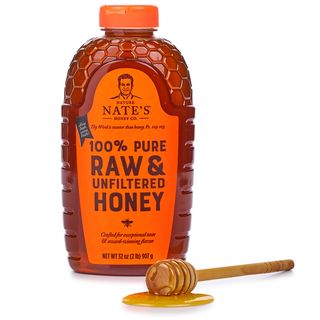 Nature Nate's Raw & Unfiltered Honey 32  oz. - 100% Pure Image