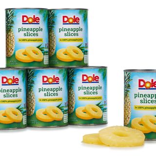 Dole Pineapple Slices 6 x 20 oz - 100% Pineapple Juice