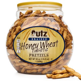 Utz Braided Honey Wheat Twists Pretzels 56 oz. Image