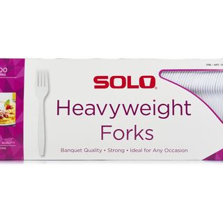 Solo Heavyweight Plastic Forks 500 Ct.