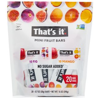 That's It Mini Fruit Bars Variety Pack 20 x 0.7 oz. - Fig + Mango Image