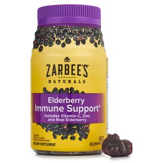 Zarbee's Elderberry Immune Support Gummies 60 ct Natural Berry Flavor - Gummies  Image