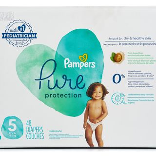 Pampers Pure Protection Diapers 48 Ct. - Size 5 Image