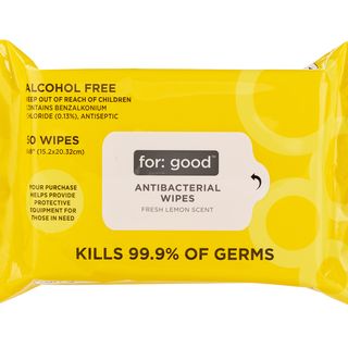 For: Good Antibacterial Wipes 50 Ct. - Fresh Lemon Scent