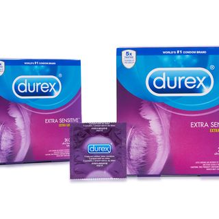 Durex Extra Sensitive Natural Latex Condoms 48 Ct Extra Lubricated Image