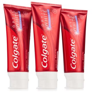 Colgate Optic White Advanced Teeth Whitening Toothpaste 3 x 3.2 oz.