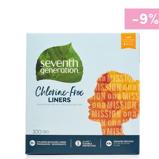 Seventh Generation PureFit Chlorine-Free Pantiliners 100 Ct. - Free & Clear Image