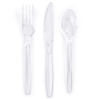 Prince & Spring Clear Cutlery 360 Ct. - Variety Pack Image