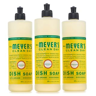 Mrs. Meyer's Liquid Dish Soap 3 x 16 oz. - Honeysuckle