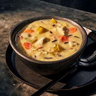 Cream of Chicken & Wild Rice Soup