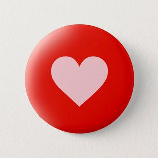 Red Heart Button