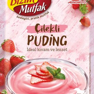 Bizim_Erdbeer-Pudding (3 stück) 375gr