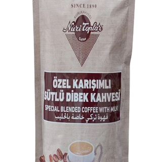 Nuri Toplar_DİBEK_KAFFEE MIT MILCH_250gr_Paket